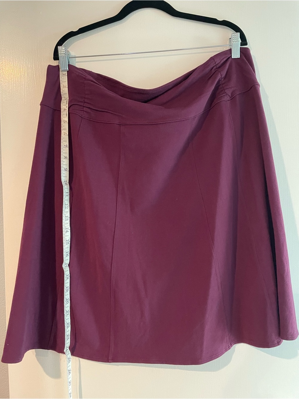 Athleta A-Line Skirt in Plum